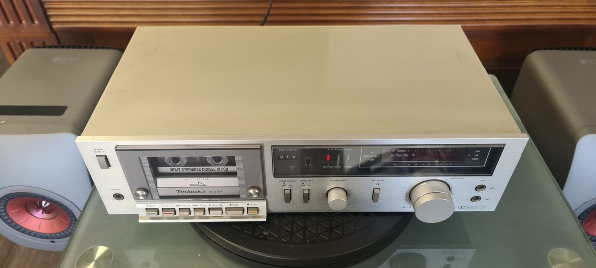 Platine Cassette Technics M225 D'occasion - Très Bon état - Marque Iconique