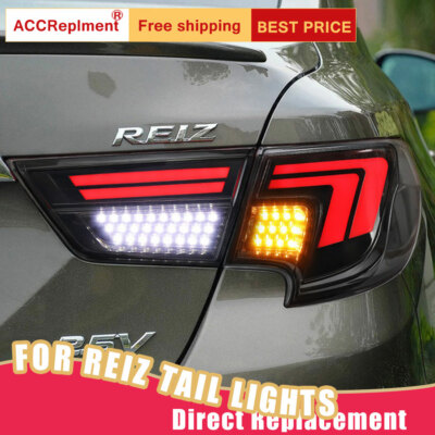 Mark X LEDテールランプ For Toyota Mark X LED Tail Lights Assembly Dark / Red LED Rear