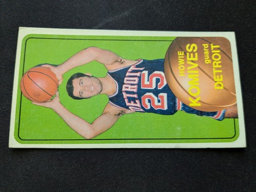 1970-71 Topps Basketball Card # 42 Howie Komives - Detroit Pistons (VG ...
