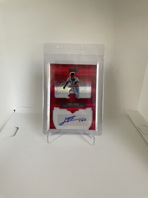 LIONEL MESSI 2022 FansMall Argentina RED Auto Autograph 5/5 SSP