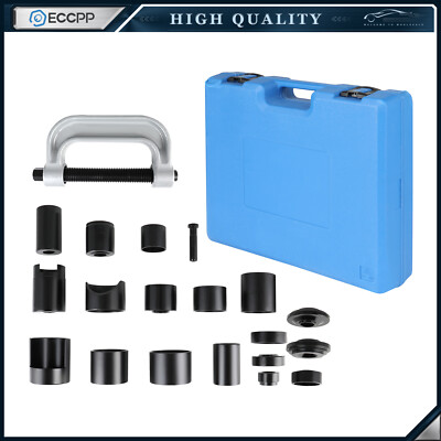 #ad 21Pcs Auto Repair Service Removal Ball Joint Press Tool Master Adapter Kit 2amp;4WD $51.69