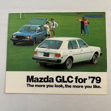 1979 Mazda GLC Car Sales Brochure Catalog Vintage Advertising