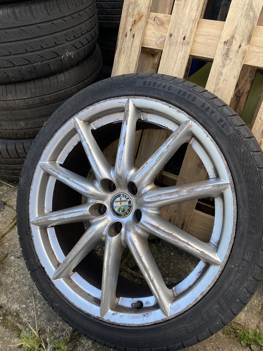 X1 Alfa Romeo 19” Ti Alloy Wheel 159 Brera Spider With Tyre | eBay