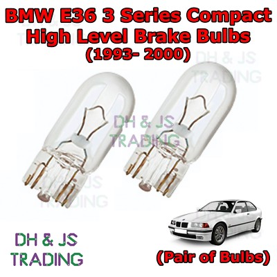 Fits BMW 3 Series Compact High Level Brake Light Rear Brake Bulbs E36 (93-00)
