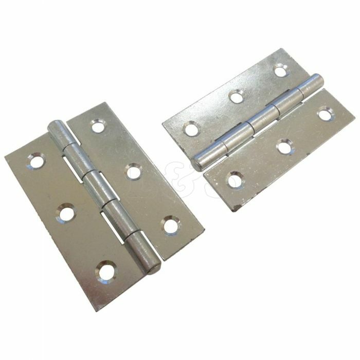 75mm / 3"" Light Butt Hinge, Zinc Plated