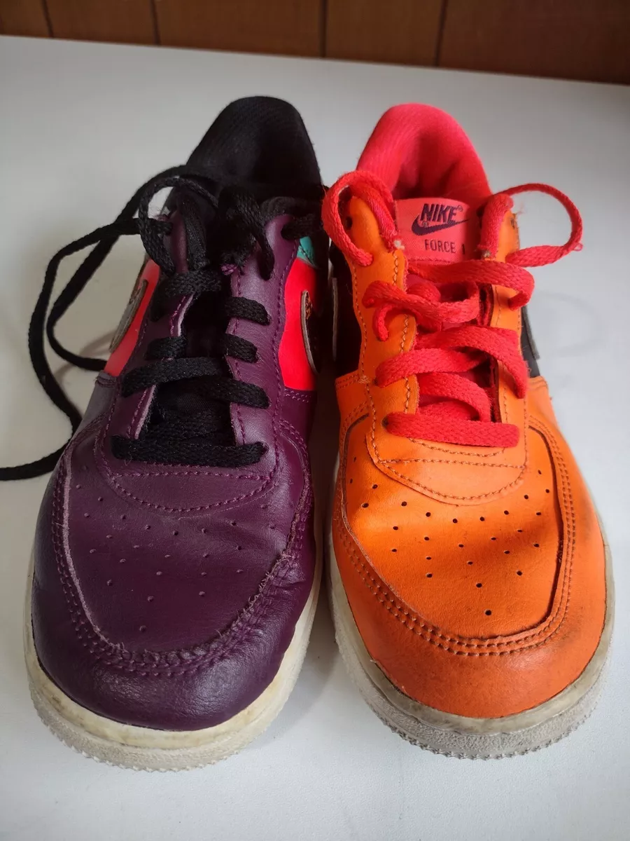 Nike Airforce One LV8 GS What The 90's Kids Purple Orange