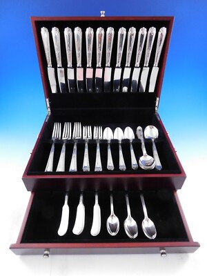 Gainsborough by Alvin Sterling Silver Flatware Set for 12 Service