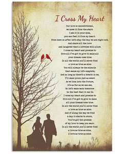 Tree Bird Couple I Cross My Heart Our Love Is Unconditional Portrait Poster Ebay details about tree bird couple i cross my heart our love is unconditional portrait poster