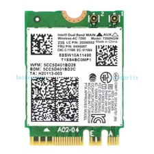 For THINKPAD T440,X240S, X230S's Intel 7260NGW Dual Band Wireless-AC WLAN Card