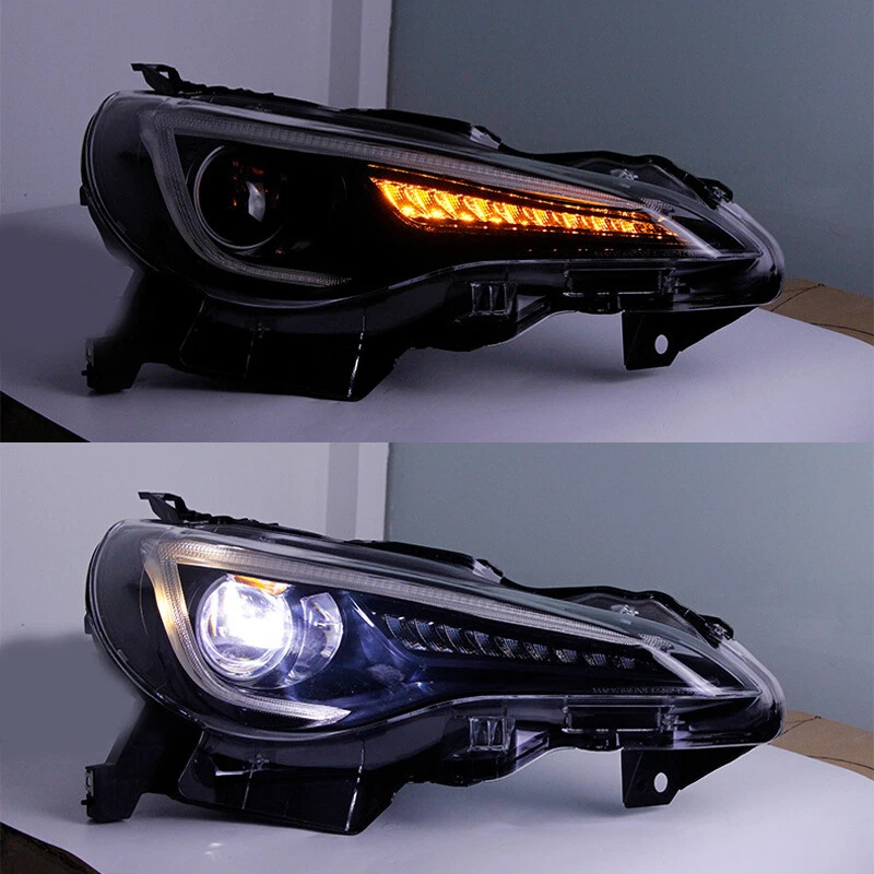 Pair For 2012-2020 Toyota 86 GTS Subaru BRZ VLAND 3D LED DRL Projector Headlight - Image 4 of 4