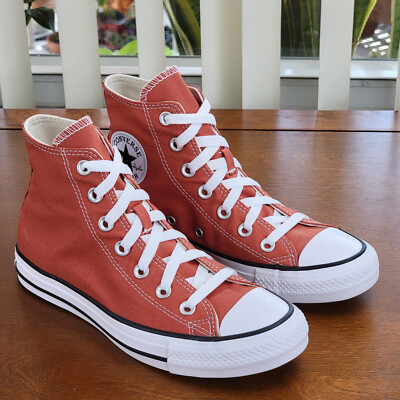 Converse Women's Chuck Taylor All Star Hi Canvas 172684F Fire Opal Size 5.5
