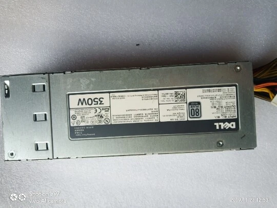 POWER SUPPLY 350W DELL POWEREDGE SERVER T320 T420 DF83C 8M7N4 DH350E-S0 331-7566 - Image 3 of 3
