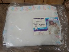 Collectible Bunny Esmond baby bunny hop quilt blanket NEW 36" x 48" vintage