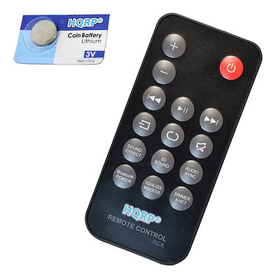 HQRP Replacement Remote Control for Samsung Soundbar HW-H450, HW-HM45, HW-HM45C