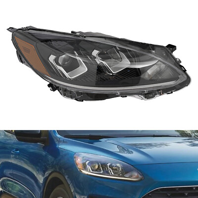 Right Passenger Side Headlight FOR 2020-2022 Ford Escape S NO DRL NON Hybrid