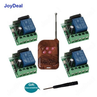 433MHz Wireless Remote Control Switch Receiver Modul DIY Kit für Home LED-Lampe