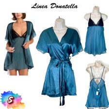 NWT Linea Donatella Womens S Secret Wish 3-Pc. Babydoll Set SRW043 68