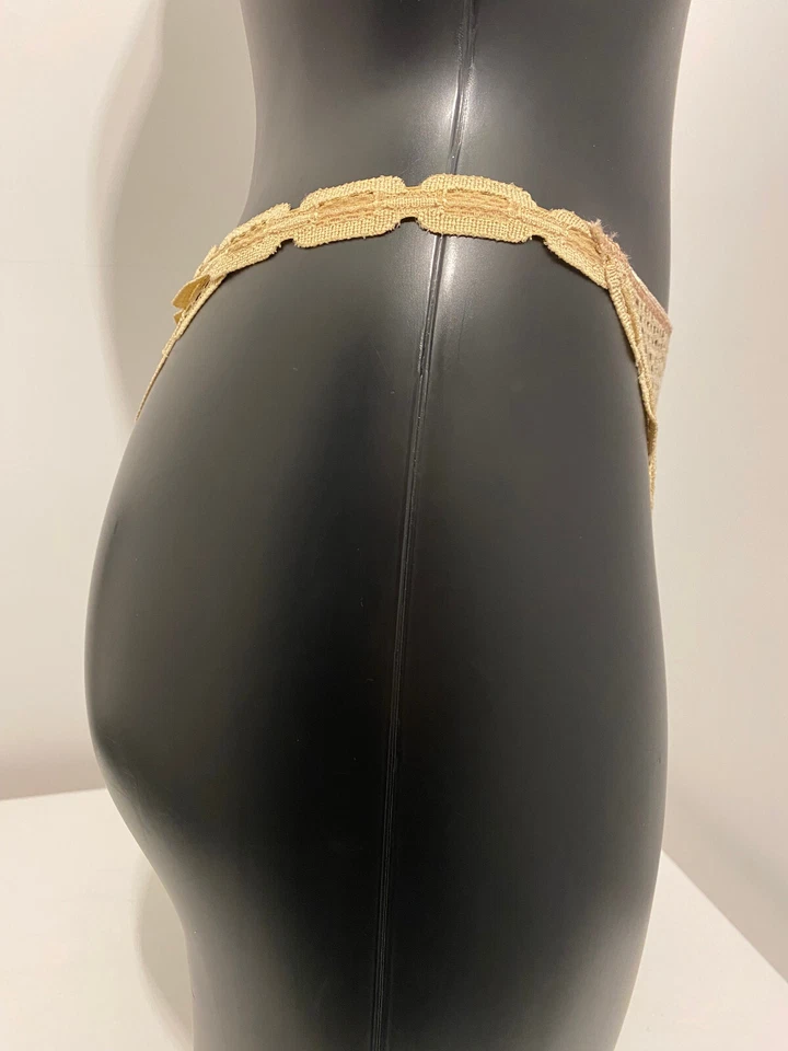 Freya Rio Tanga Beige Desnudo Malla Cuerda Transparente Bragas Bragas Estilo 3570 Panty Foto 4 de 4