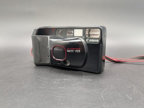 Canon Sure Shot Supreme Compact 35mm Film Camera Untested Battery Flat - Picture 2 of 12