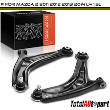 2x Front Lower Control Arm and Ball Joint Assembly for Mazda 2 2011 2012-2014