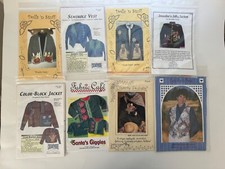 Sewing and Craft, Quilt, Clothing Patterns, Assorted Lot of 8 NEW