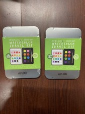 Art 101 Mini Travel Watercolor Travel Kit Creative Tools  PACK OF 2  Brand New