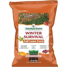 Jonathan Green Winter Survival Fall Lawn Food, 15M (15,000 sq ft Coverage)