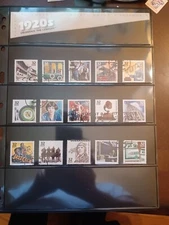 1920s decade complete set. Used, lightly canceled. 