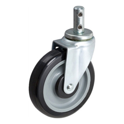 Choose Store Brands 5'' Shopping Cart Swivel Casters with Polyurethane Wheel