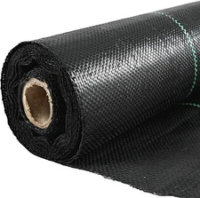 6x300 ft Weed Barrier Landscape Fabric 3.2Oz PP Woven 20 Year  Ground Cover