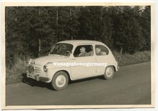 D3691 Photo 1960s Car Passenger Car Mini GOGO Mobile Small Car Fiat 600