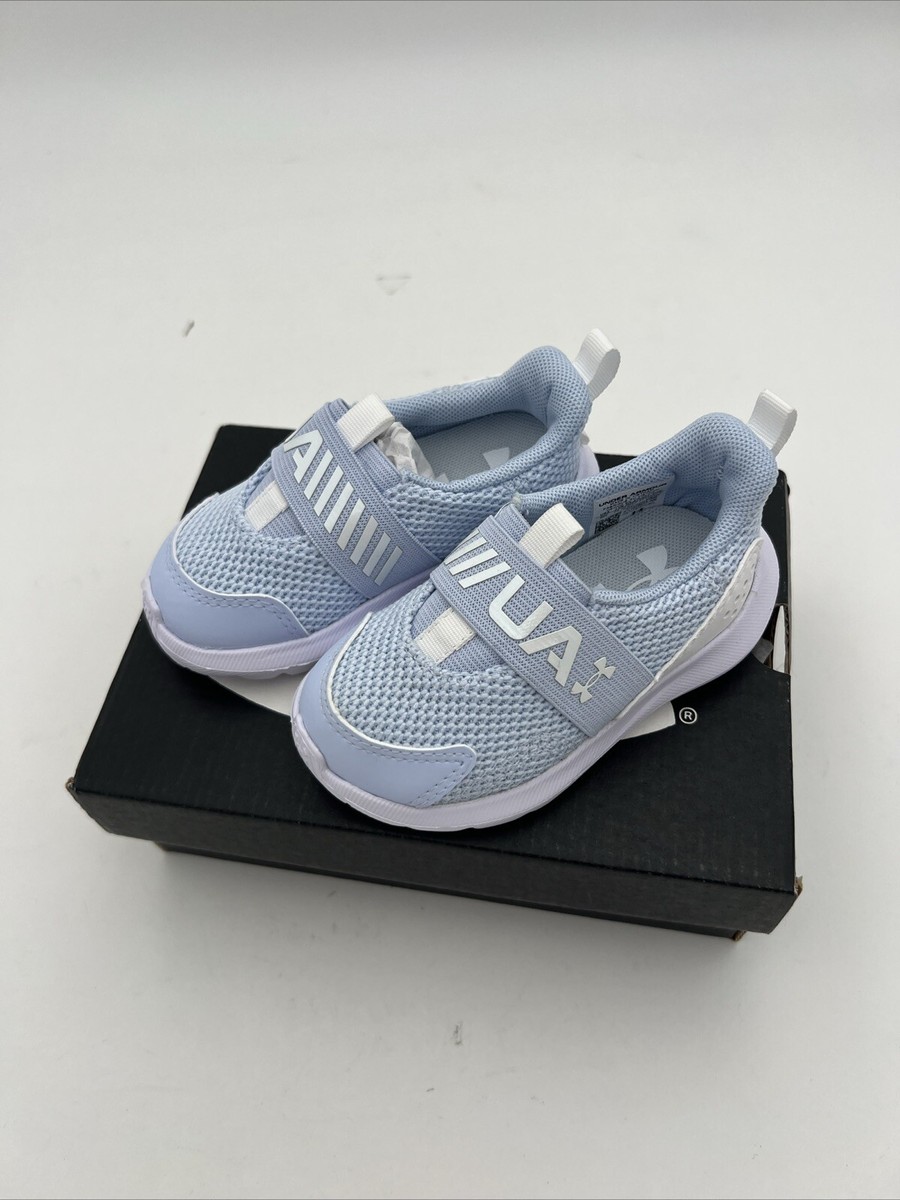 Under Armour UA Surge Baby Infant Boys Slip-On Running Shoes Blue Size 5K