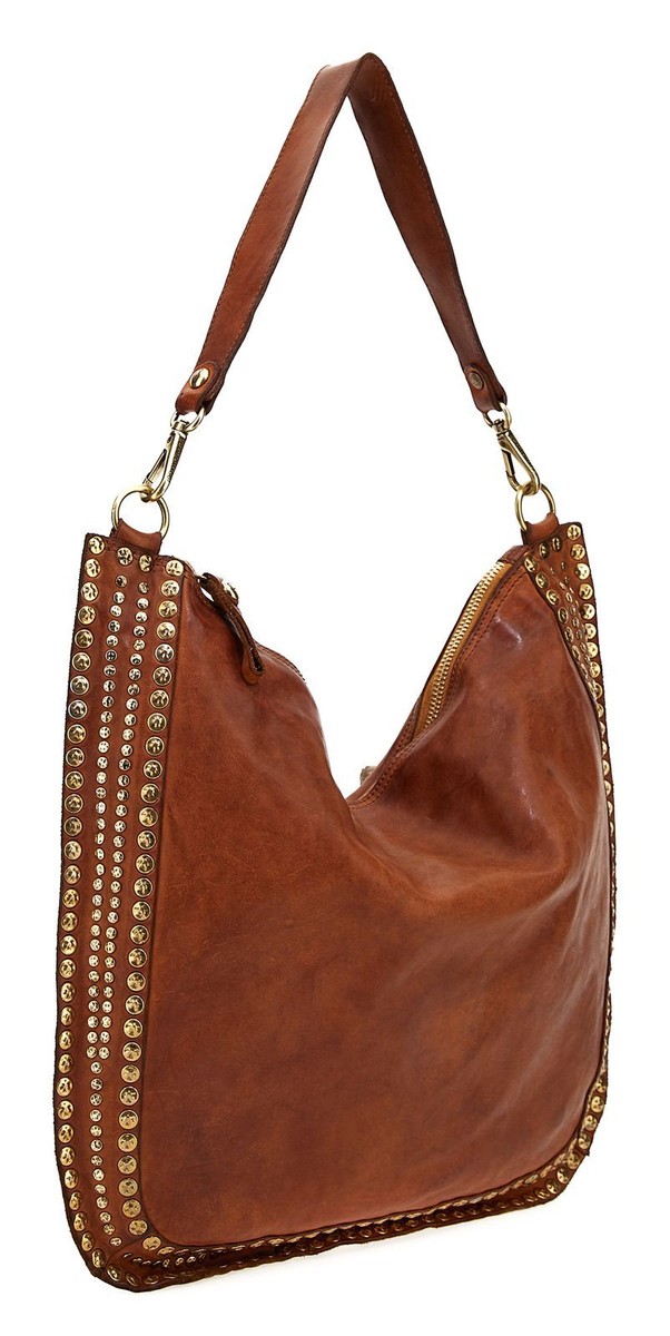 Hobo Bag Campomaggi Handtasche Cognac Campomaggi Ratenkauf