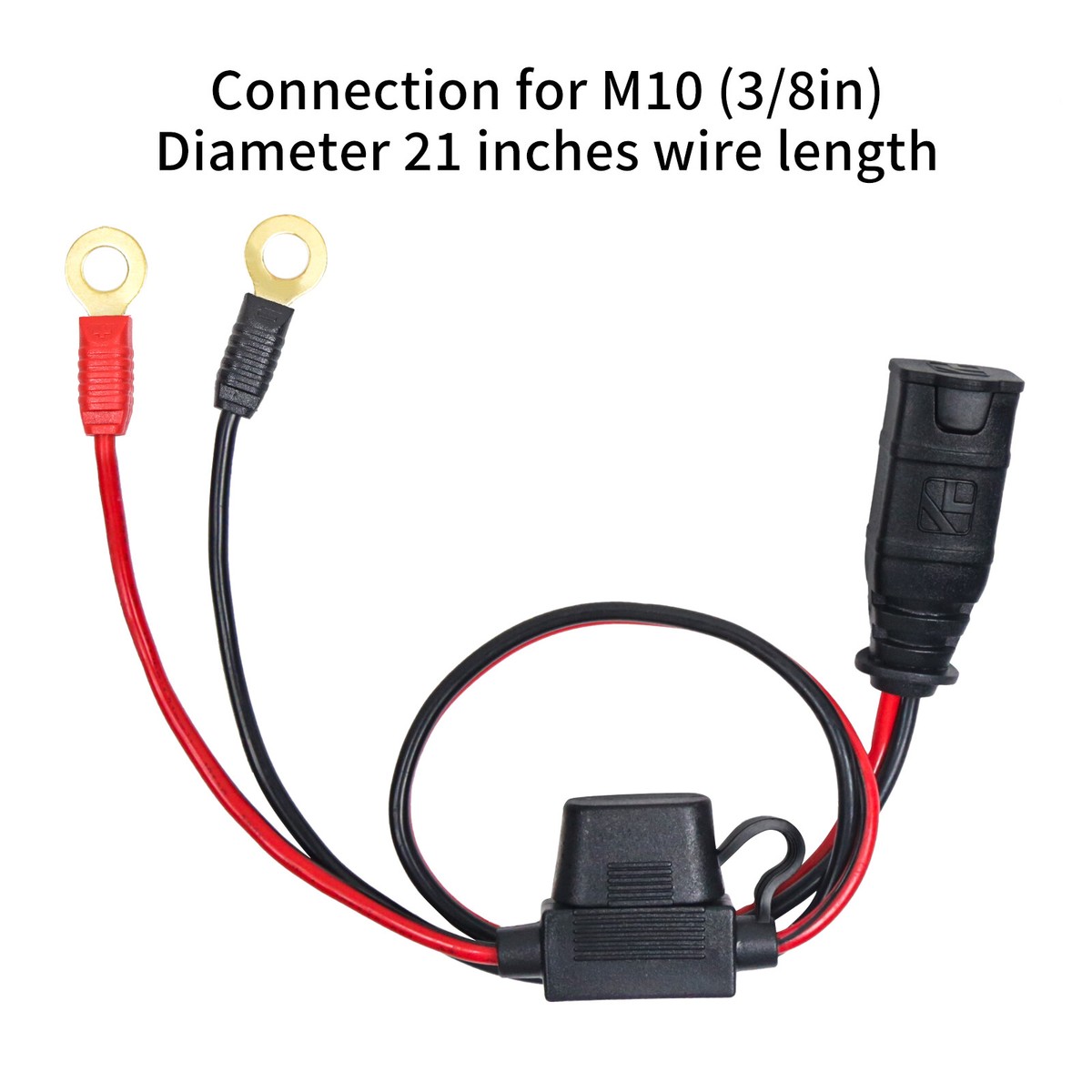 For NOCO GC008 X-Connect XL Eyelet Terminal With M10(3/8in