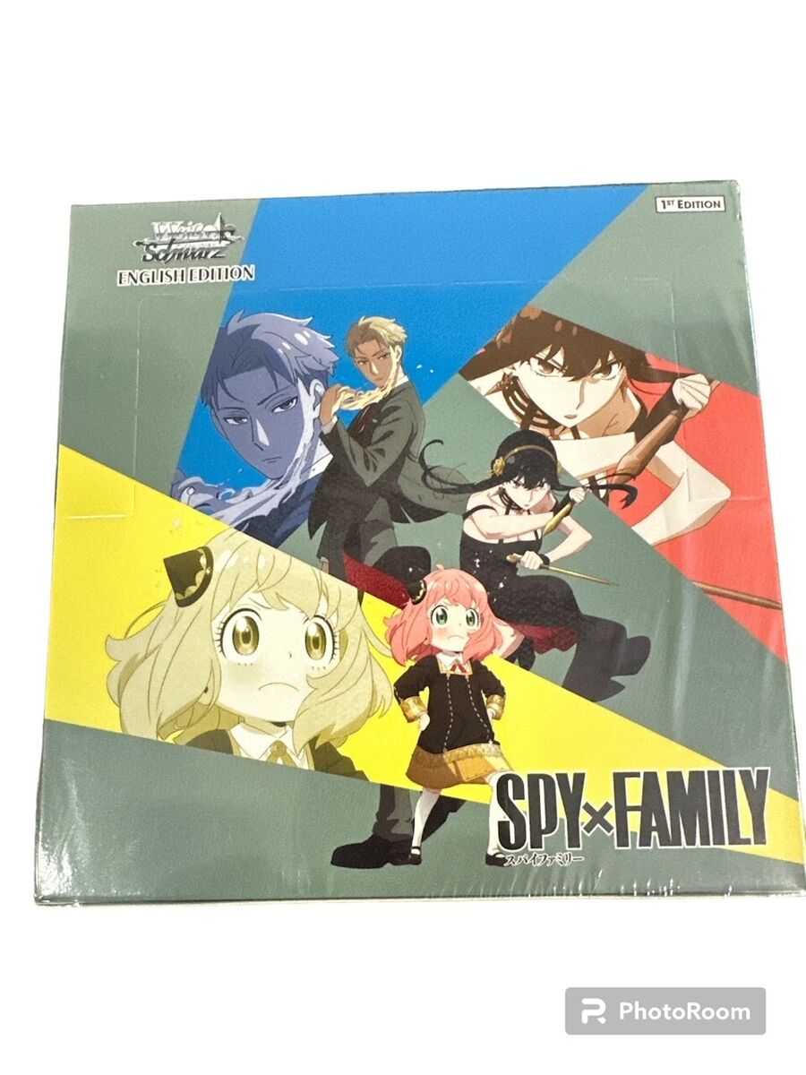 English Spy X Family Booster Box Weiss Schwarz New Sealed English Spy X Family Booster Box Weiss Schwarz New Sealed
