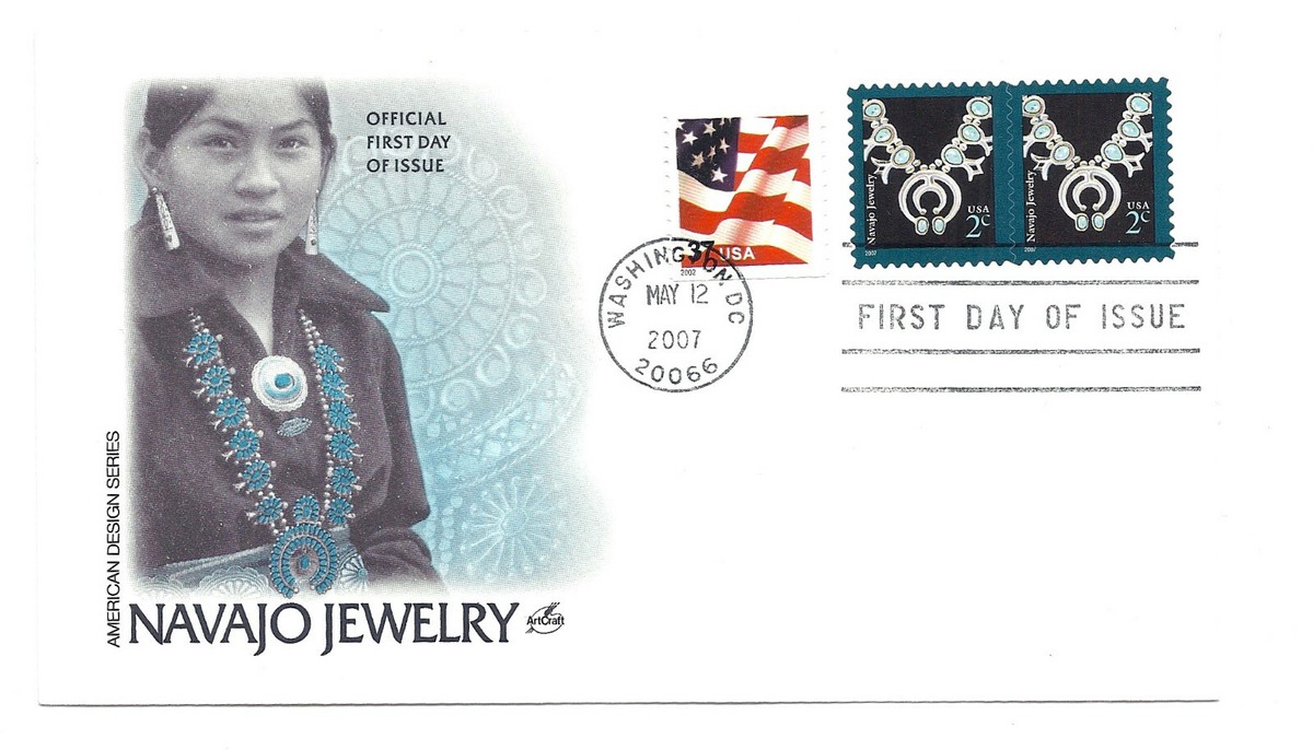 3753 2c Navajo Jewelry '2007' pane ArtCraft FDC | eBay