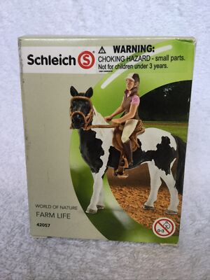 SCHLEICH RECREATIONAL RIDING SET #42057 World Of Nature Farm Life Saddle Bridle