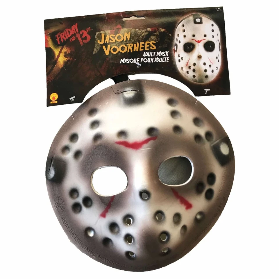 Jason Voorhees Friday The 13th Horror Movie Men Eva Hockey Mens Costume Mask - Image 2 of 2