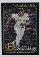 2024 Topps Series 2 Super Box Black Foil Edward Olivares #527 7mb