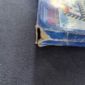 Turbo Racing box & manual Nintendo Nes, box a bit rough, Game untested