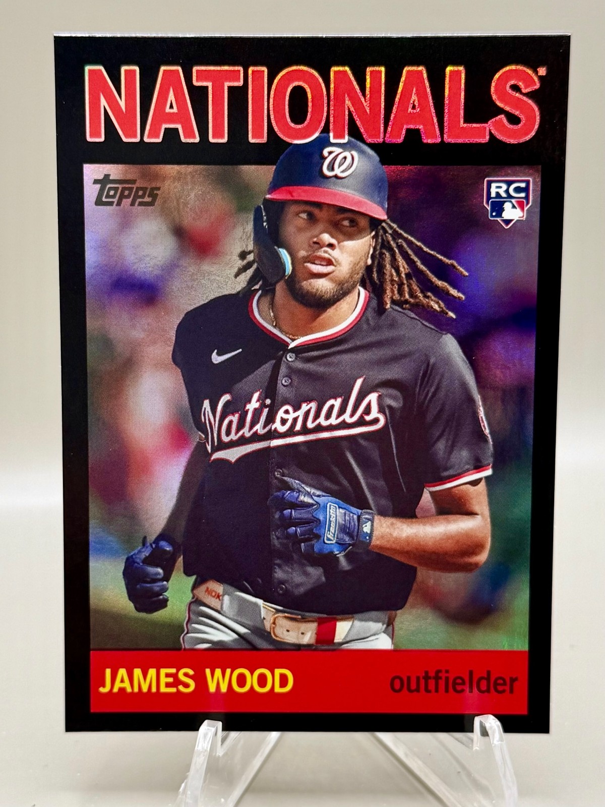 James Wood #64 Baseball Cards 2025 Topps Archives trading card — raw and PSA graded price guide
