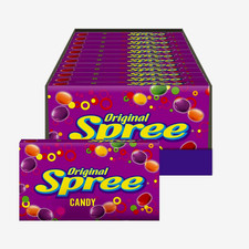 Wonka Spree Original Hard Candy, 5 Ounce Theater Candy Boxes Pack of 12