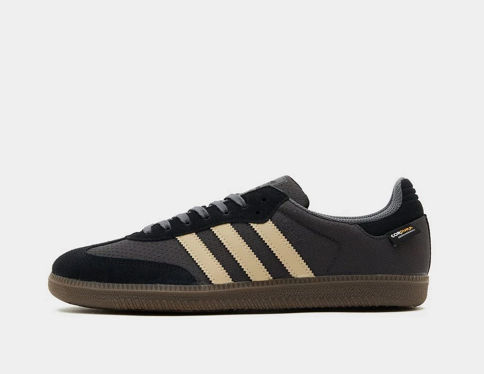 Adidas Originals Men's Samba OG Shoes in Utility Black CORDURA
