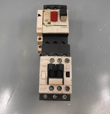 Schneider Electric Starter Assembly GV2ME146 Circuit Breaker, LC1D096 Contactor