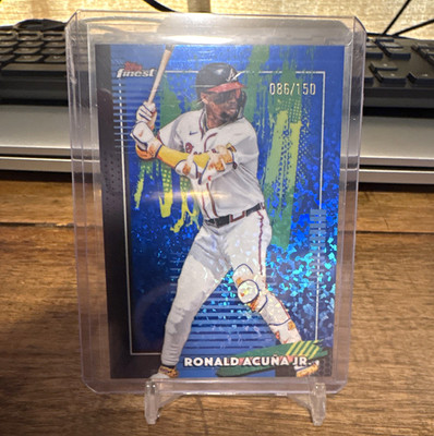 Topps 2025 Finest Ronald Acuña Jr. #22 Major League Performance /150 Braves