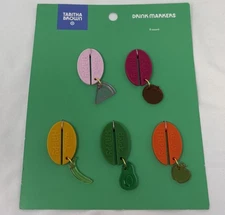 Tabitha Brown Target Drink Marker 1 Pack Of 5 Cute Food Shaped Drink Markers