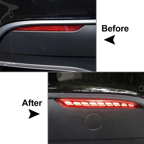 für Tesla Model Y 20-22 Reflektor Rückleuchte Stoßstangen Bremsleuchten Blinker - Picture 7 of 13