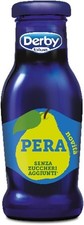 Derby Blue Succo di Frutta Pera 24 Bottigliette da 200ml, Senza Zuccheri