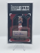 2023 Panini Prizm WWE Legendary Signatures Torrie Wilson  Red Prizm /99  SGC 9.5