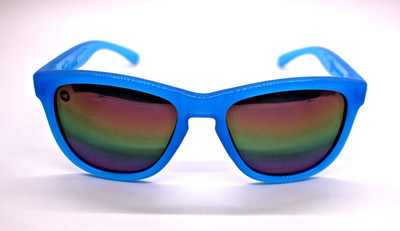 KNOCKAROUND KIDS PREMIUMS  SUNGLASSES SKY  BLUE / RAINBOW LENS
